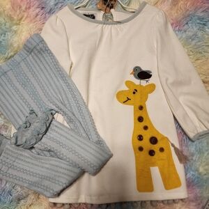 Mud Pie 5t Tunic And Leggings Outfit